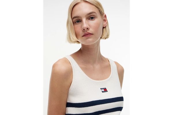 Γυναικείο Tank Top Λευκό Tommy Jeans DW0DW22929-YBH
