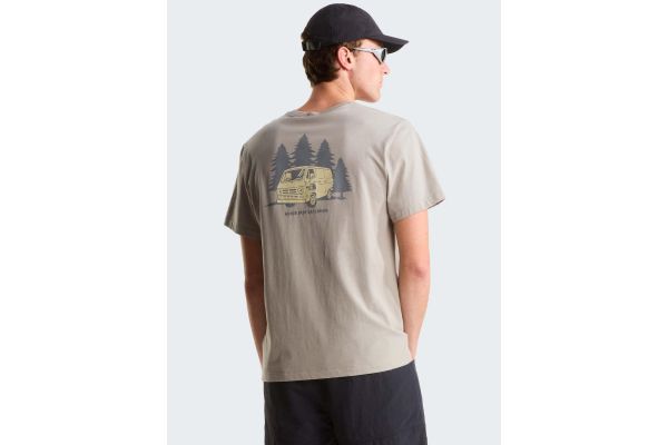 Ανδρικό Van Life Relaxed Graphic T-Shirt Γκρι The North Face NF0A8GQN-2MB1