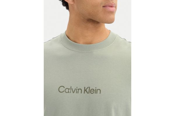 Ανδρικό T-shirt Χακί Calvin Klein LV040HM228-PEZ