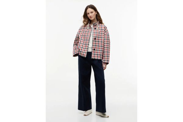 Γυναικείο Καρό Παρκά Tommy Hilfiger WW0WW49845-XNN