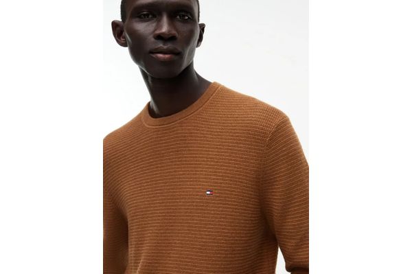 Ανδρικό Πουλόβερ Καφέ Tommy Hilfiger MW0MW44759-HID