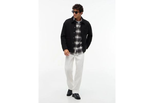 Ανδρικό Μπουφάν Μαύρο Tommy Hilfiger MW0MW44945-BDS