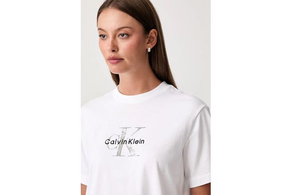 Γυναικείο T-shirt Λευκό Calvin Klein LV047H802G-YAF