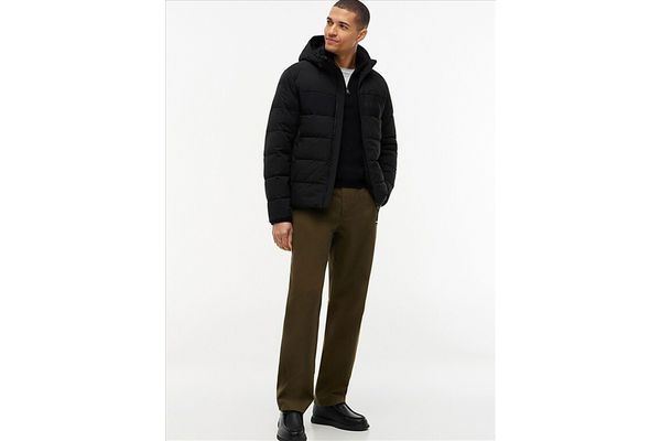 Ανδρικό Μπουφάν Μαύρο Tommy Hilfiger MW0MW45273-BDS
