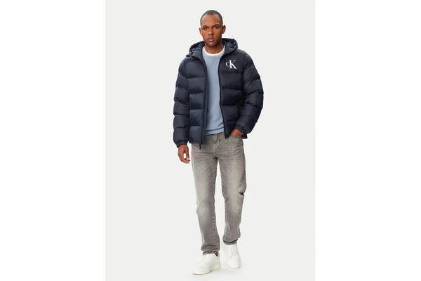 Ανδρικό Μπουφάν Navy Μπλε Calvin Klein LV04RG513G-CEF