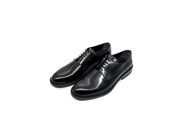 Ανδρικά Δερμάτινα Παπούτσια Μαύρα Diadoch 5206-BLACK