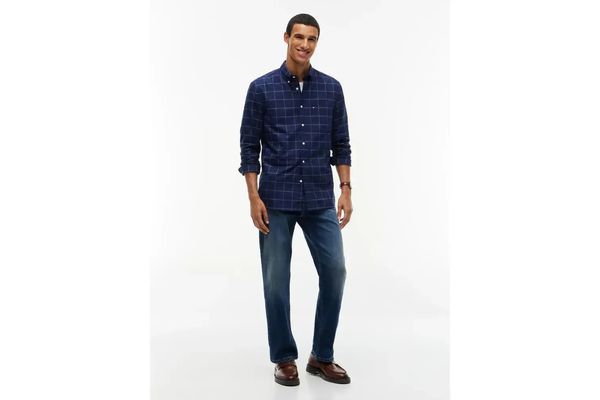 Ανδρικό Πουκάμισο Navy Μπλε Tommy Hilfiger MW0MW44574-0MS