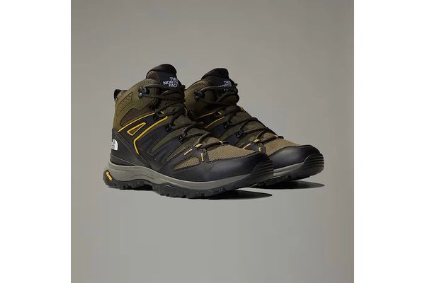Ανδρικά Δερμάτινα Hedgehog Mid GORE-TEX Μποτάκια Χακί The North Face NF0A8AAA-BQW1