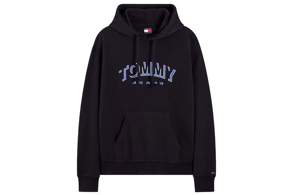Ανδρικό Φούτερ Μαύρο Tommy Jeans DM0DM23582-BDS