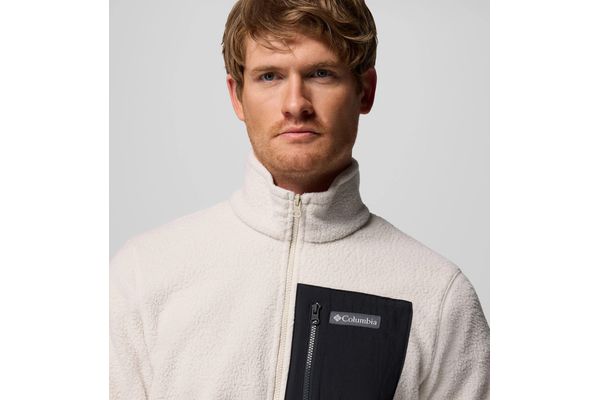 Ανδρικό Jasper Ridge Pebbled Half Zip Fleece Εκρού Columbia 2142411-278