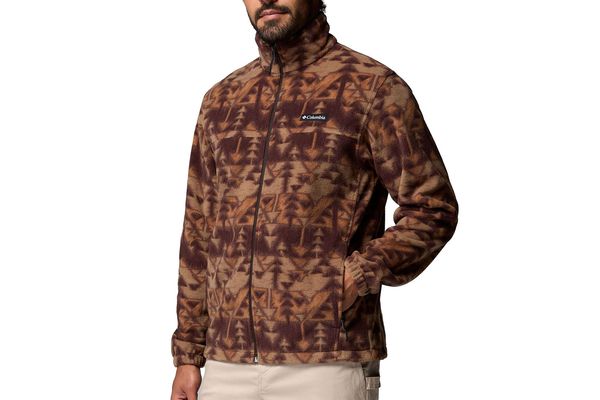 Ανδρική Steens Mountain Printed Ζακέτα Καφέ Columbia 1478231-259
