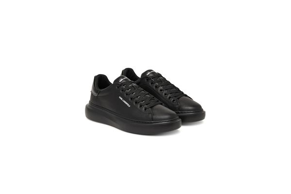 Ανδρικά Δερμάτινα Kore Sneakers Μαύρα Karl Lagerfeld KL56525-00X Black