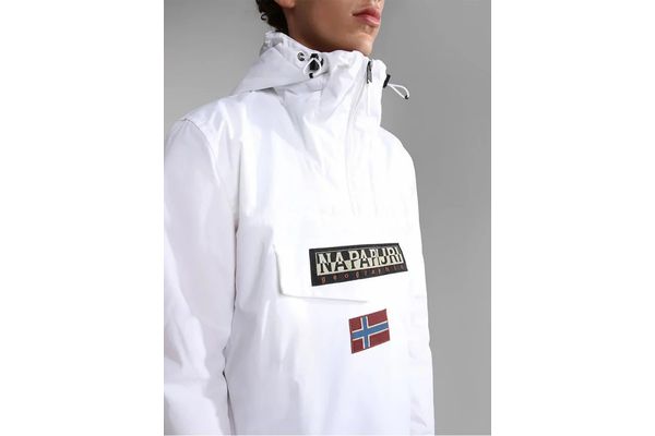 Ανδρικό Rainforest Winter 3 Μπουφάν Λευκό Napapijri NP0A4GMC-0021
