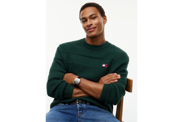 Ανδρικό Πουλόβερ Πράσινο Tommy Jeans DM0DM23571-M2Q
