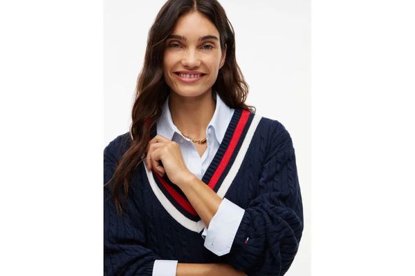 Γυναικείο Πλεκτό Φόρεμα Navy Μπλε Tommy Jeans DW0DW23540-C1G