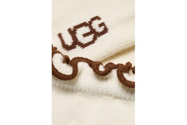 Γυναικείες Karsyn Lettuce Edge Quarter II Κάλτσες Μπεζ UGG 1175251-VHS