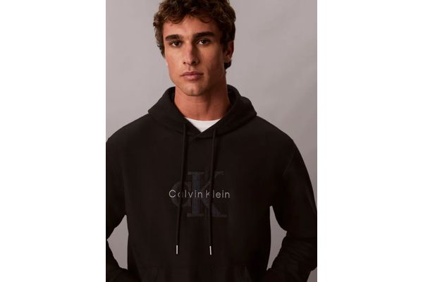 Ανδρικό Μακρυμάνικο Φούτερ Μαύρο Calvin Klein LV04RH218G-UB1