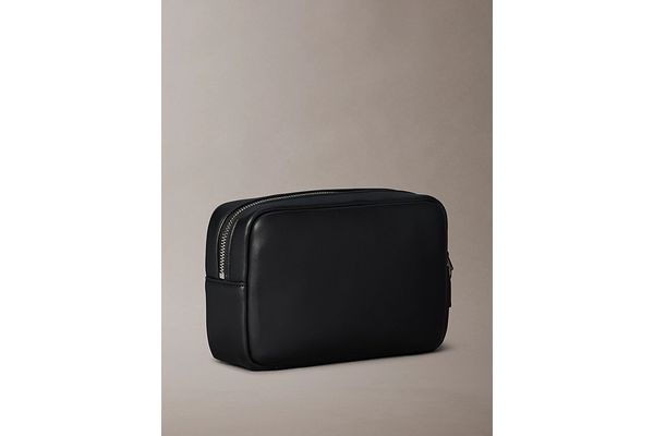 Ανδρικό Δερμάτινο Τσαντάκι Χειρός Μαύρο Calvin Klein LV04D1277G-UB1
