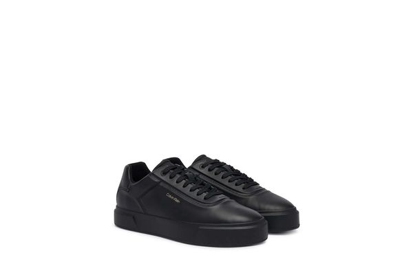 Ανδρικά Δερμάτινα Sneakers Μαύρα Calvin Klein YM0YM01452-0KW