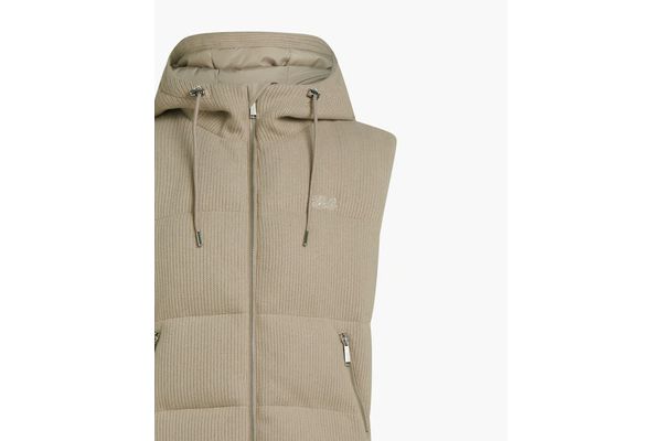 Γυναικείο Πλεκτό Γιλέκο Μπεζ Karl Lagerfeld B4W15008-149 Sand