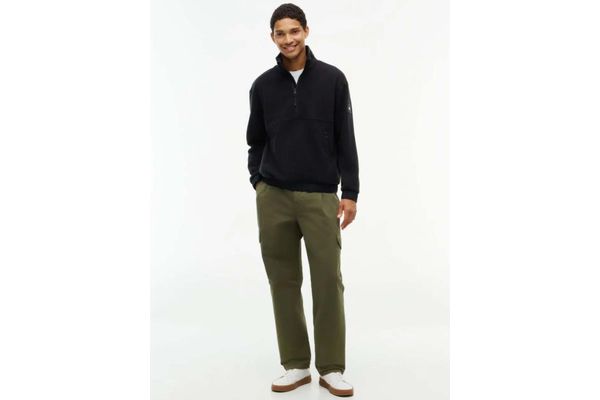 Ανδρικό Fleece Μαύρο Tommy Hilfiger MW0MW44679-BDS