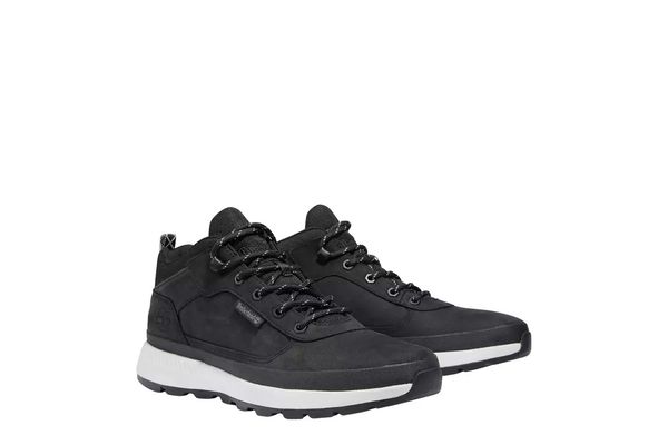 Ανδρικά Δερμάτινα Field Trekker Sneakers Μαύρα Timberland TB1A2A58-015