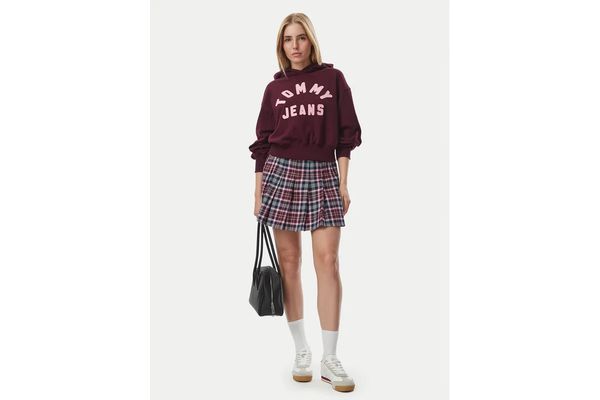 Γυναικείο Φούτερ Μπορντό Tommy Jeans DW0DW23455-V11