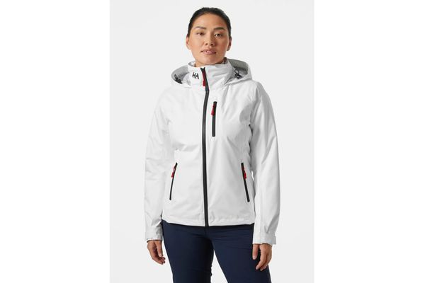 Γυναικείο Crew Hooded Midlayer Sailing Μπουφάν 2.0 Λευκό Helly Hansen 34447-WHITE