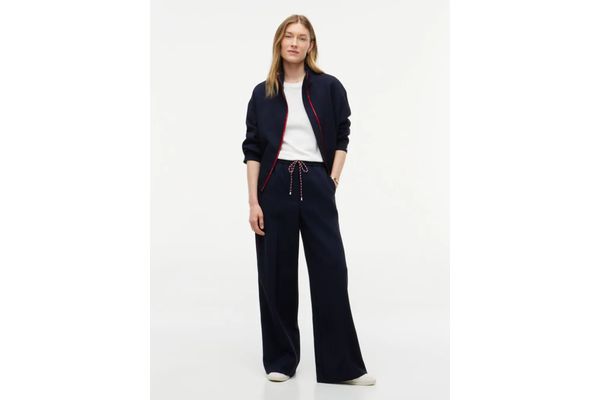 Γυναικείο Παντελόνι Navy Μπλε Tommy Hilfiger WW0WW51780-C1G