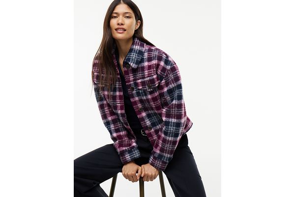 Γυναικείο Καρό Μπουφάν Tommy Jeans DW0DW21662-0MH