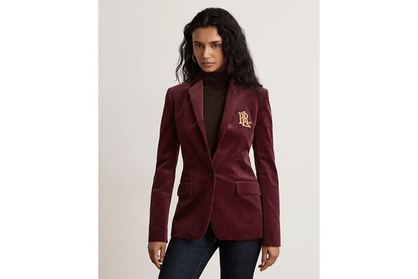 Γυναικείο Σακάκι Μπορντό Ralph Lauren 200P14619500-RED