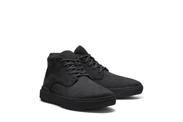 Ανδρικά Δερμάτινα Seneca Bay Μποτάκια Μαύρα Timberland TB0A5S5M-015