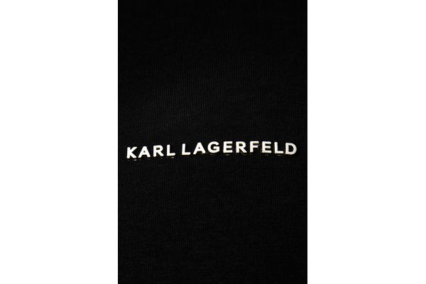 Ανδρικό T-shirt Μαύρο Karl Lagerfeld 755033 564235-990