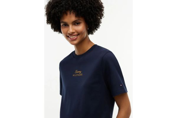 Γυναικείο T-shirt Navy Μπλε Tommy Hilfiger WW0WW51725-DW6