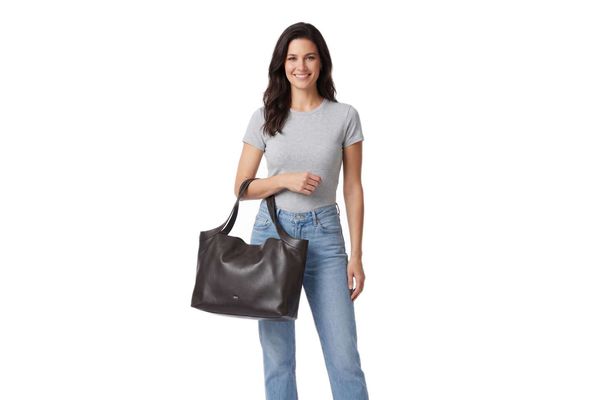 Γυναικεία Caylie New Tote Τσάντα Καφέ BOSS 50573230-207
