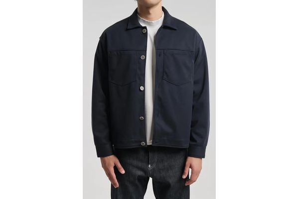Ανδρικό Overshirt Navy Μπλε Royal Denim Santo5166-Blue