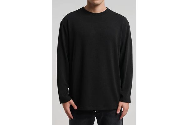 Ανδρικό Πουλόβερ Μαύρο Royal Denim Masuda4071-Black