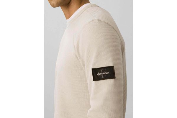 Ανδρικό Μακρυμάνικο T-shirt Μπεζ Calvin Klein LV04RJ209G-PDJ