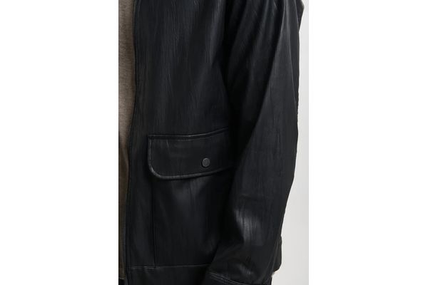 Ανδρικό Μπουφάν Μαύρο Royal Denim Kitami5168-Black