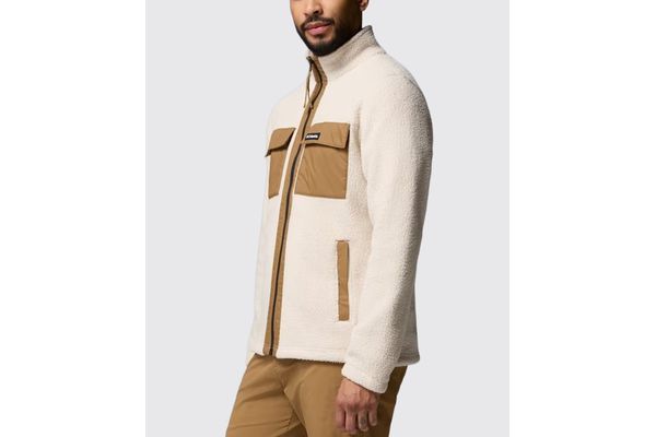 Ανδρική Juniper Peak Fleece Ζακέτα Εκρού Columbia 2131474-278