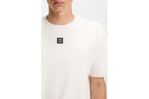 Ανδρικό Dalile T-shirt Εκρού HUGO 50505201-103