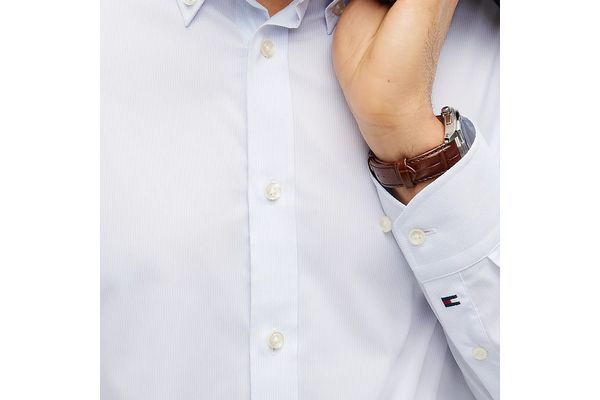 Ανδρικό Πουκάμισο Γαλάζιο Tommy Hilfiger MW0MW46674-0A5