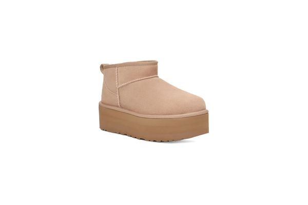Γυναικεία Classic Ultra Mini Platform Μποτάκια Μπεζ UGG 1135092-SAN