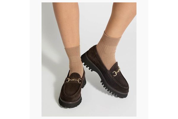 Γυναικεία Grissini Loafers Καφέ Dune London 0076509230028330-BROWN