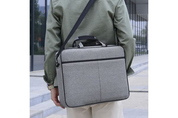 Unisex Τσάντα Laptop 15.6'' Γκρι Sako 8953-GREY