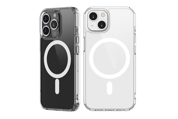 Magsafe Back Cover Σιλικόνης Διάφανο (iPhone 14 Pro Max)